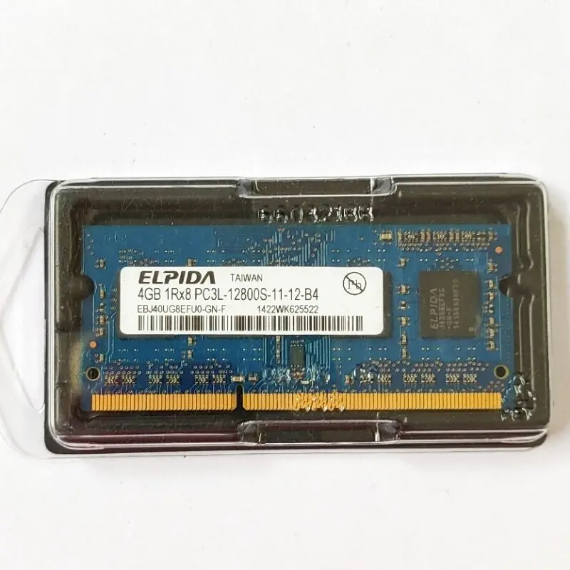 4GB 1Rx8 PC3L-12800S-11-12-F3