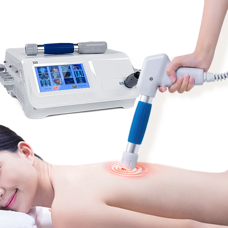 Shoulder And Neck MassageDysfuncti Ed Machine Physiotherapy Eswt Fucused Extracoproreal Pneumatic Shock Wave Therapy  Device Q60 physiotherapy instrument pneumatic shock wave therapy device