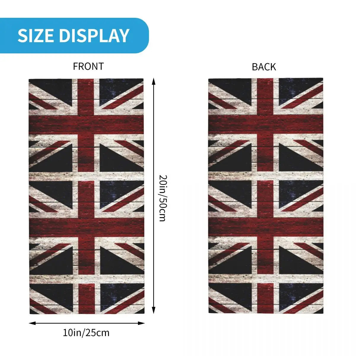 Cycling Bandana Bandana Headscarf Cotton Bandana Camouflage Bandana Motorcycle Bandana Multifunctional Bandana Neck Gaiter Bandana Neck Cover Neck Wrap Neck Tube Scarf Union Flag Bandana Neck Gaiter