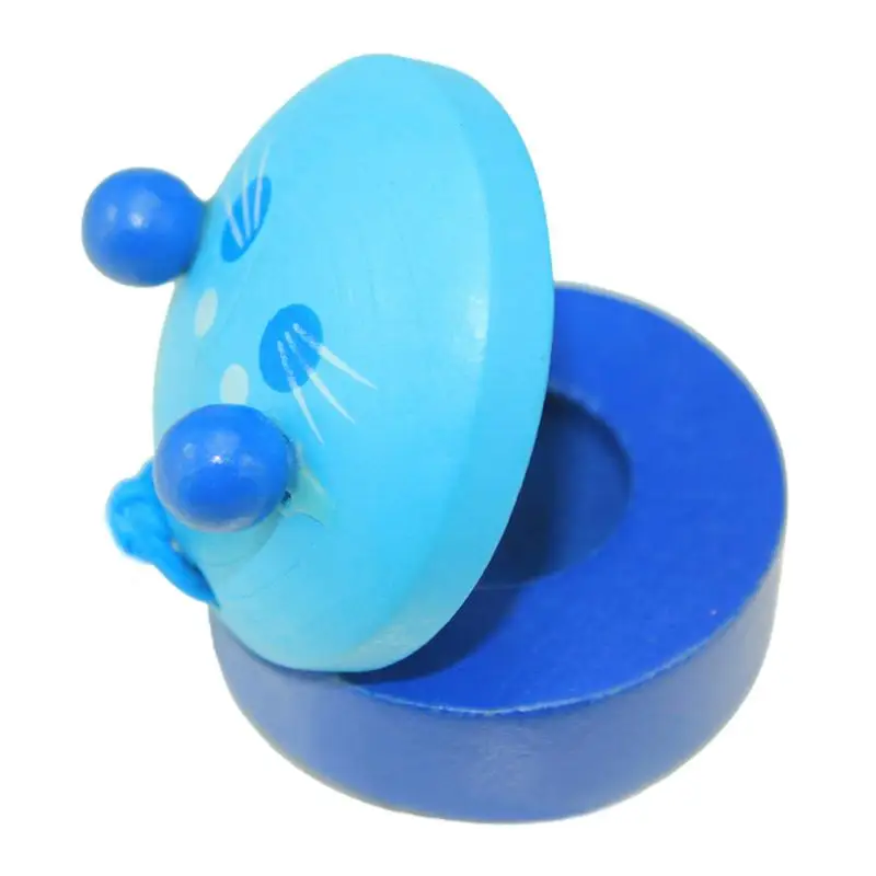 

Музыкальные игрушки Castanets, деревянные игрушки в форме животного, Пальчиковый инструмент, многофункциональные портативные развивающие музыкальные игрушки