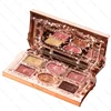 Flower Knows The Sweetie Bear Collection Eyeshadow Palette 6 Colors Glitter Matte Natural Bronzer Multi Use Kawaii Makeup