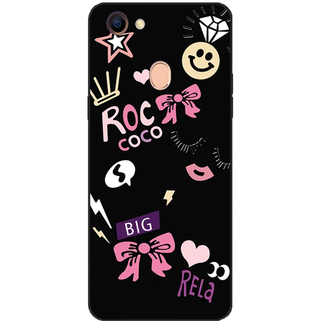 For OPPO F5 F7 F9 F Case Fashion Soft TPU Cases For OPPO F5