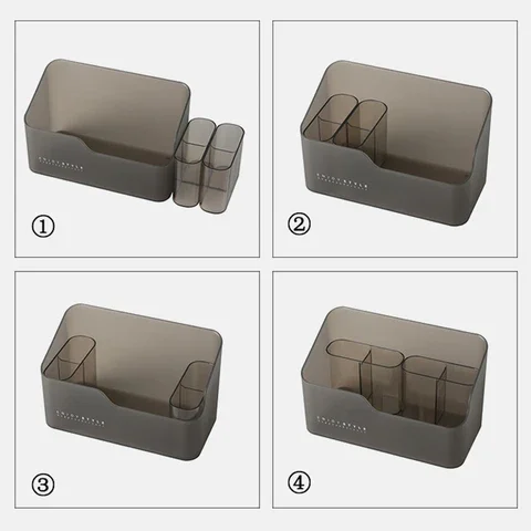 

Cosmetics Jewelry Storage Box Makeup Organizer Multi-function Skin Care Products Remote Control Storage Box