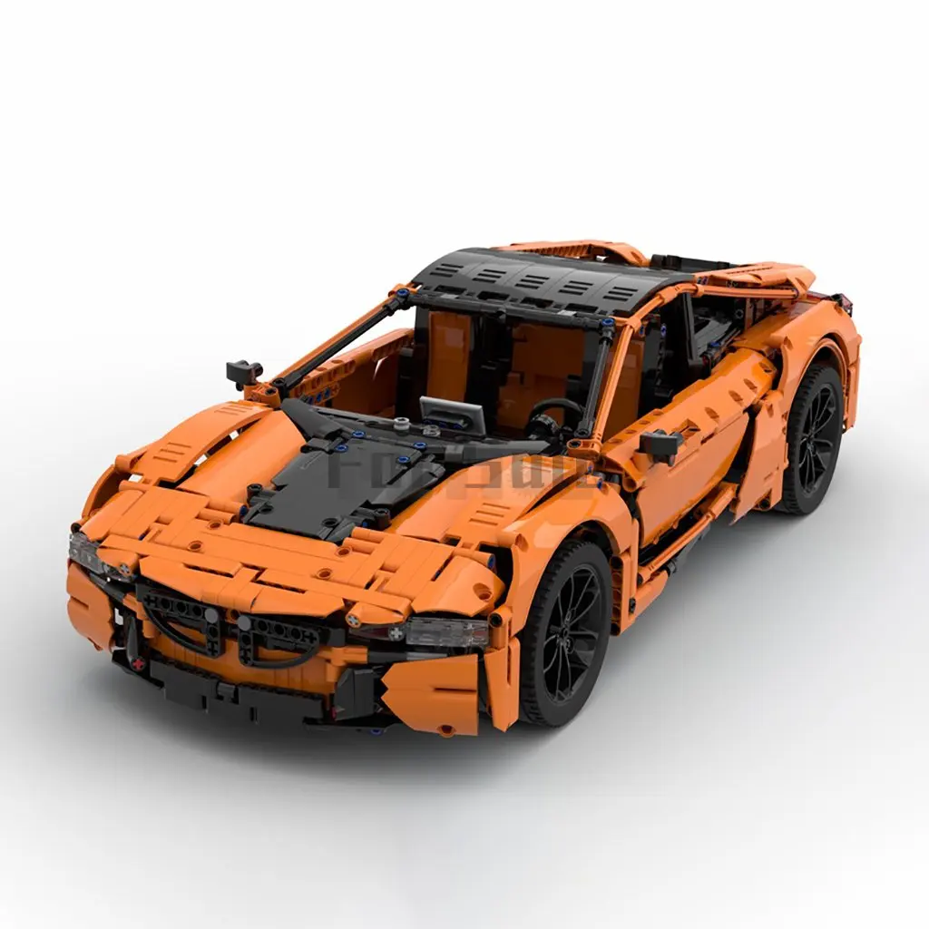 

MOC-43958 Supercar Four-channel APP remote control 2105pcs Building Blocks Stitch Toys For adults Kids Boys And Girls Ages 12+