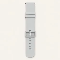 Valdus Silicone Smartwatch Strap - Premium 22mm Replacement Band - 22mm (Only Silver strap)