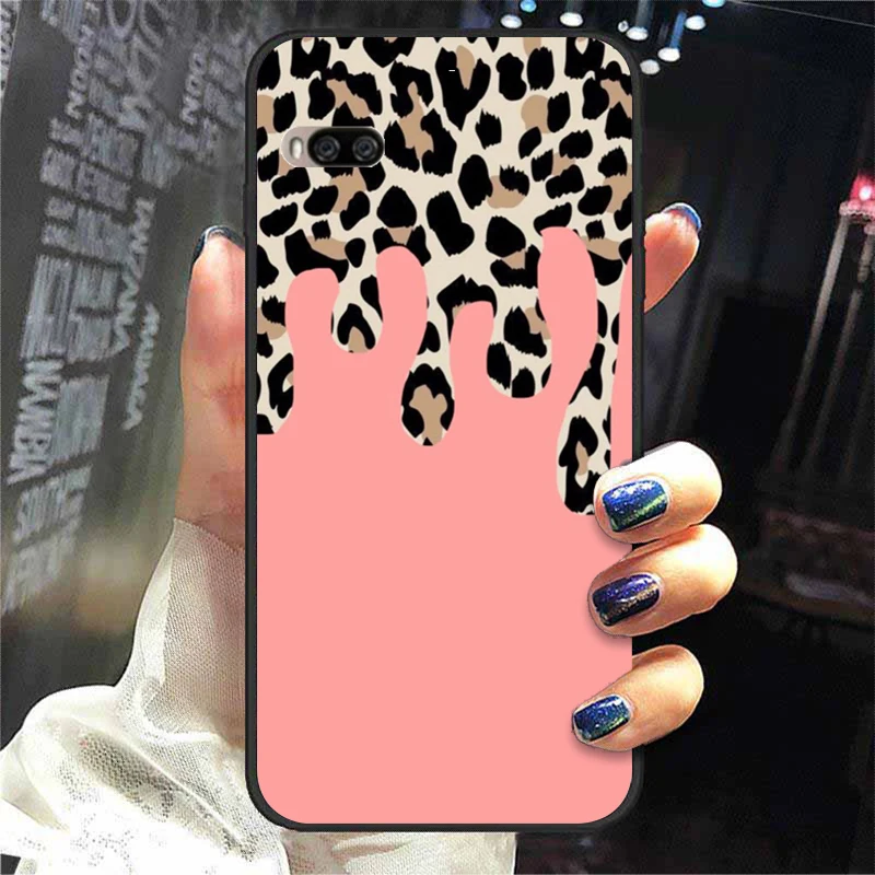 For Meizu Pro 7 Case Silicone Cases For Meizu Pro 7 Plus 7Plus Pro7 Cover Soft TPU Back Covers Bumpers Leopard print cases for meizu black Cases For Meizu