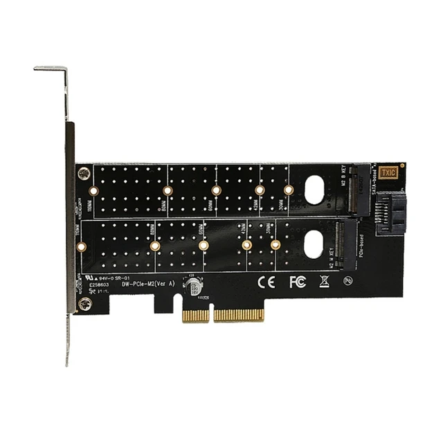 PCIe x4 x8 x16 to .2 NVMe SSD NGFF Adapter Card for 30-110MM SSD Expansion  Card - AliExpress