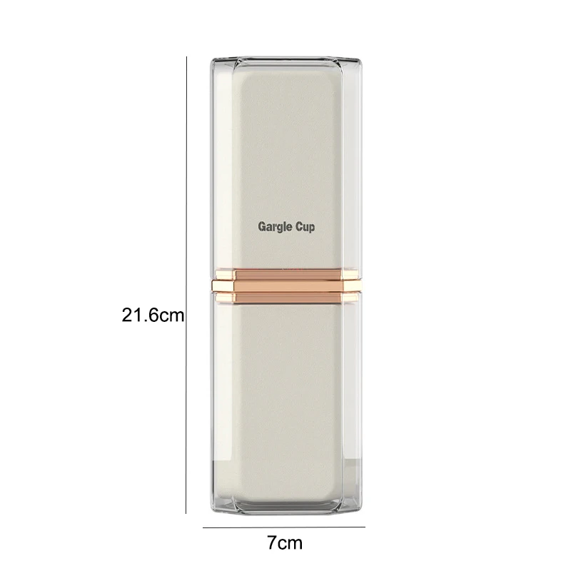 Luxury Travel Wash Cup Portable Toothpaste Toothbrush Storage Box Organizer Tooth Brush Holder Container Bathroom_voghion.com