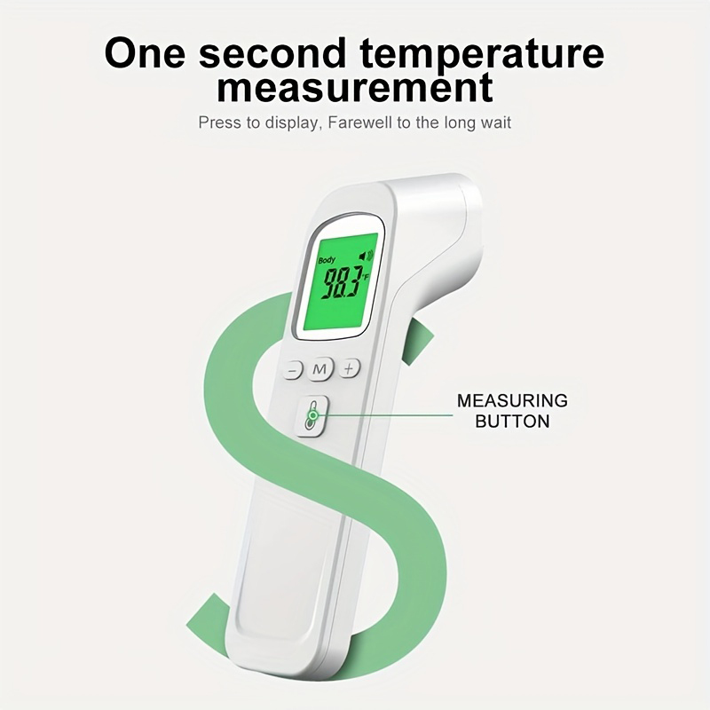 1/2pcs Handheld Body Thermometer Digital Fast Temperature Measure Medical Fever Non-contact Forehead Thermometer for Baby Adult