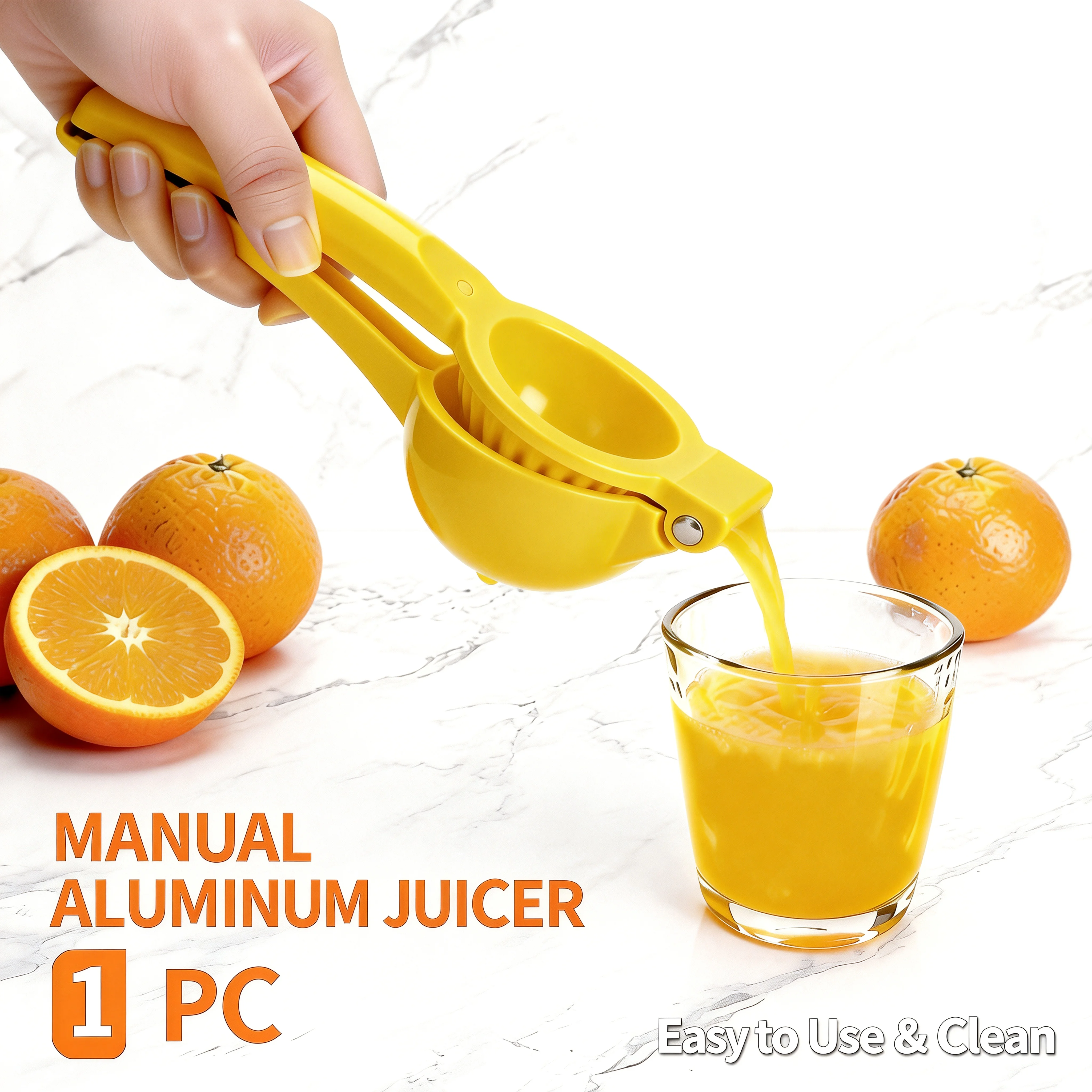 Manual Fruit Juicer Aluminum Alloy Lemon Orange Citrus Press Fruits Juice Squeezer Kitchen Gadgets_voghion.com