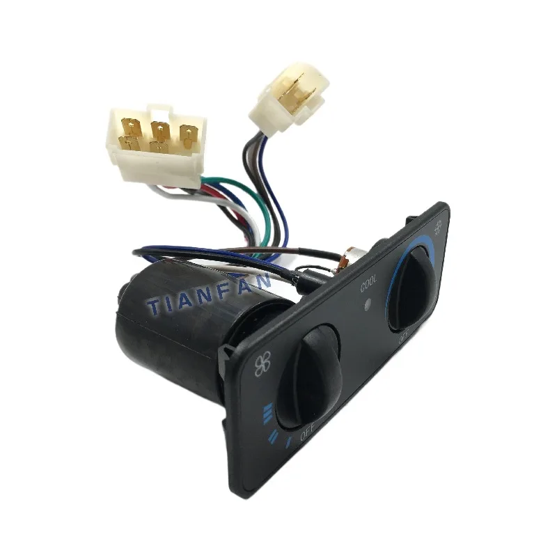 

For Foton Lovol 60/65 Sunward Swe 60/70/50 Air Conditioning Switch/heating Control Switch Panel Excavator Accessories