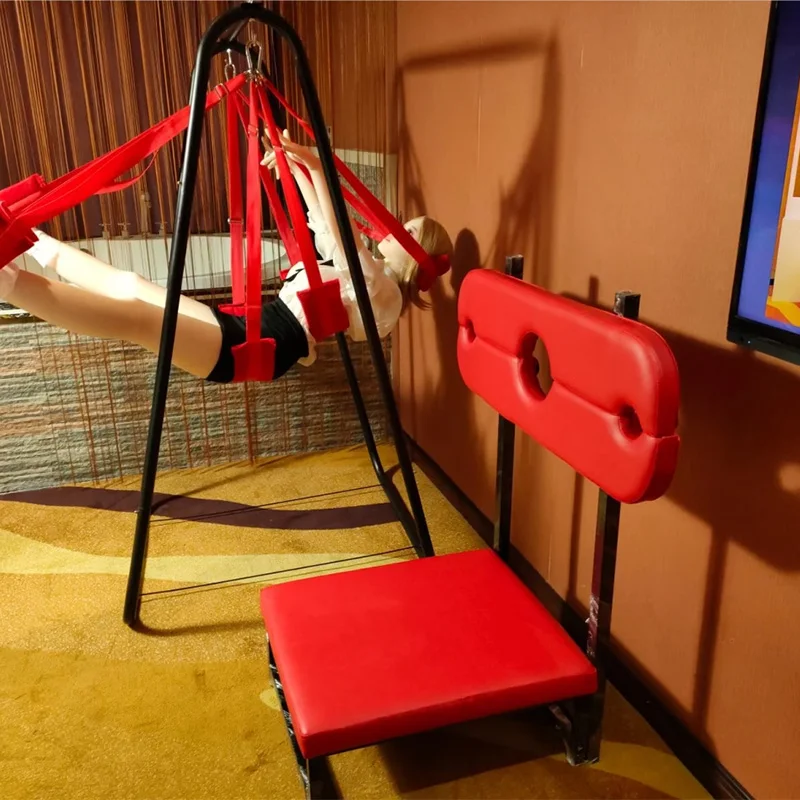 BDSM CBT Pillory Shackles Sex Chair Furniture Toys for Couples Men Adult Games Sexual Positions Handcuffs Equipment Furniture