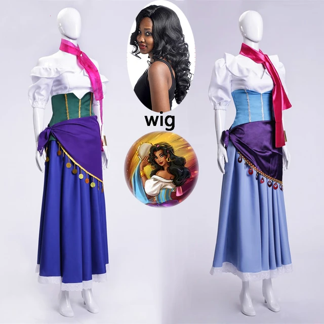 Esmeralda Cosplay Costume, the Hunchback of Notre Dame, Disney Inspired -   Israel