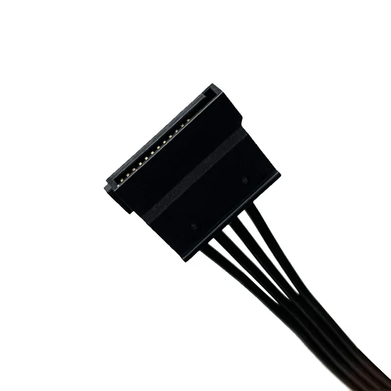 GPU 8Pin Female to SATA Hard Drive Supply Cord with Built-in Module 12V To 5V Power Cable