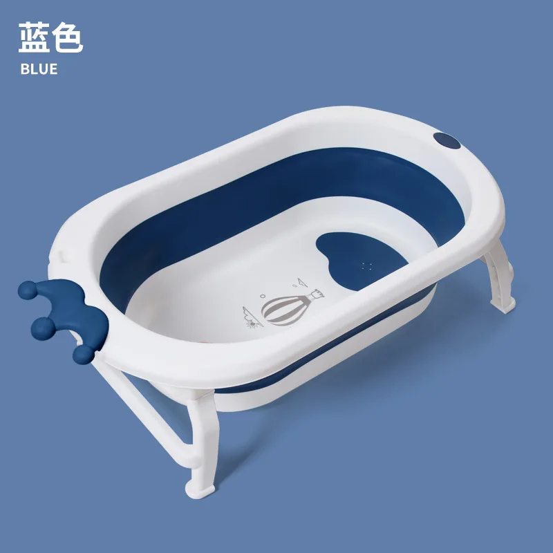 Achetez Baignoire Pliable Baignoire TPE Pliant Pliant Pour Tout-petit Baignoire  Bébé Bébé Bassin de Bain Garçons Pour la Maison, Voyager, Taille: L - Bleu  de Chine