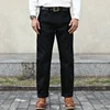 Sauce Zhan SZ6601-BL Mens Jeans Black Jeans Double-sided Dyeing Sanforized Selvedge Denim Jeans  16 Oz Regular Fit 1