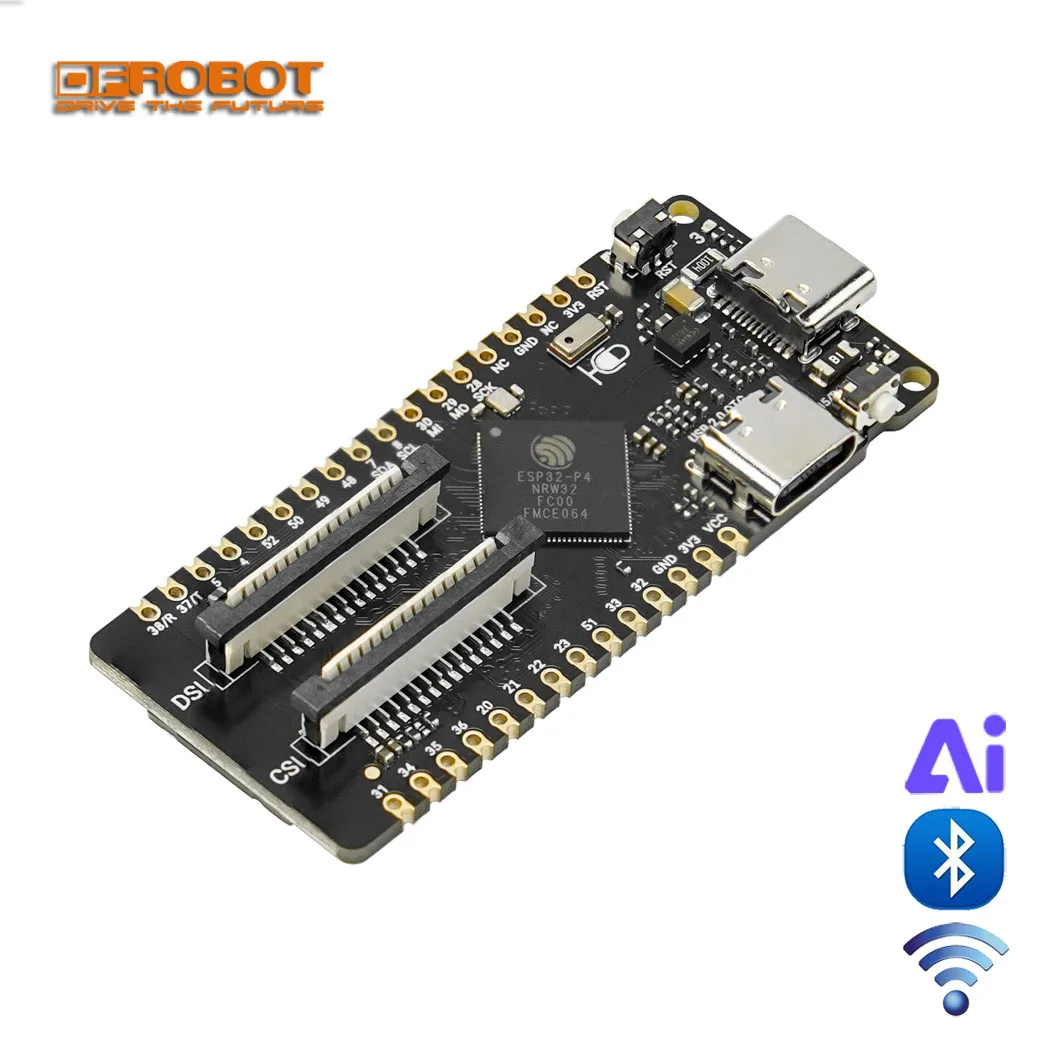 รูปสินค้า บอร์ดพัฒนา AI Vision ESP32-P4 360MHz RISC-V WiFi 6 สำหรับกล้องและจอสัมผัส