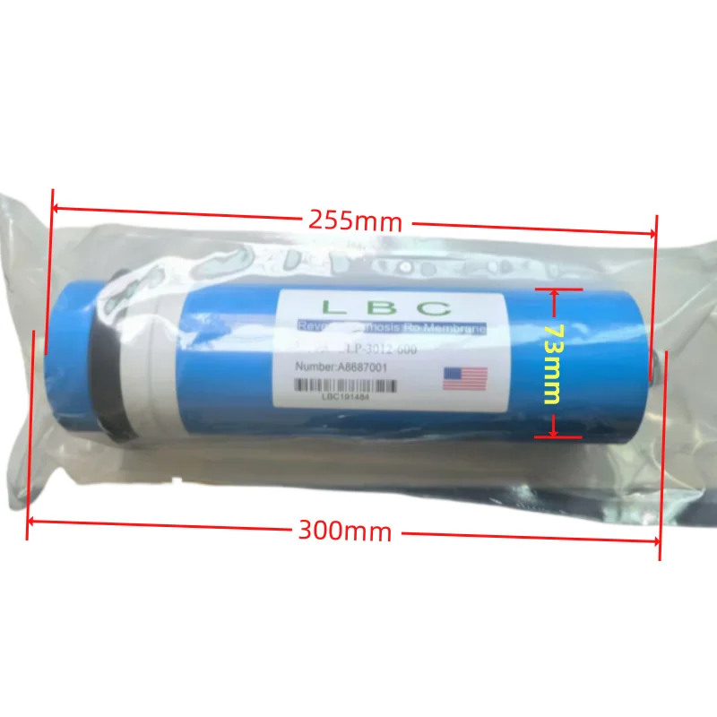 USA 600 gpd reverse osmosis filter ULP 3012/3013-600 gpd ultrafiltration membrane reverse osmosis membrane ro water filter cartr water filter
