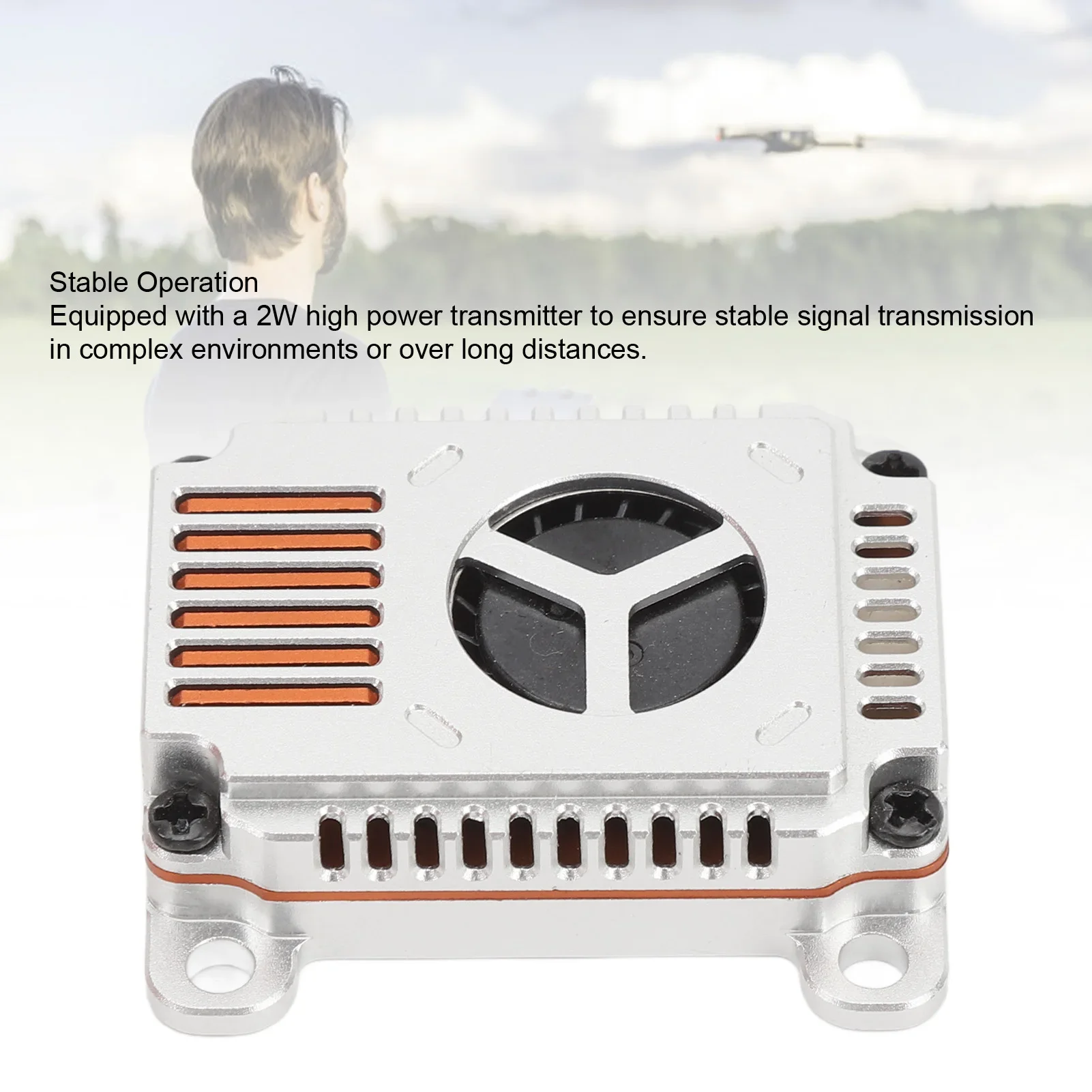 Module émetteur vidéo 1,2 GHz 2W FPV VTX pour drone RC