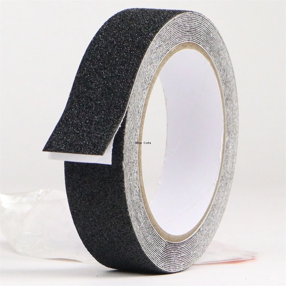 Anti Slip Grip Tapes Waterproof Non-Slip Strong Sticky Adhesive Safety Warning Strips For Skateboards Steps Stairs 25mm*5m