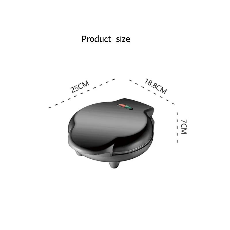 Electric Egg Roll Maker Crispy Omelet Mold Sandwich Iron Crepe Baking Pan Creactive DIY Kitchen Tool Ice Cream Cone Machine