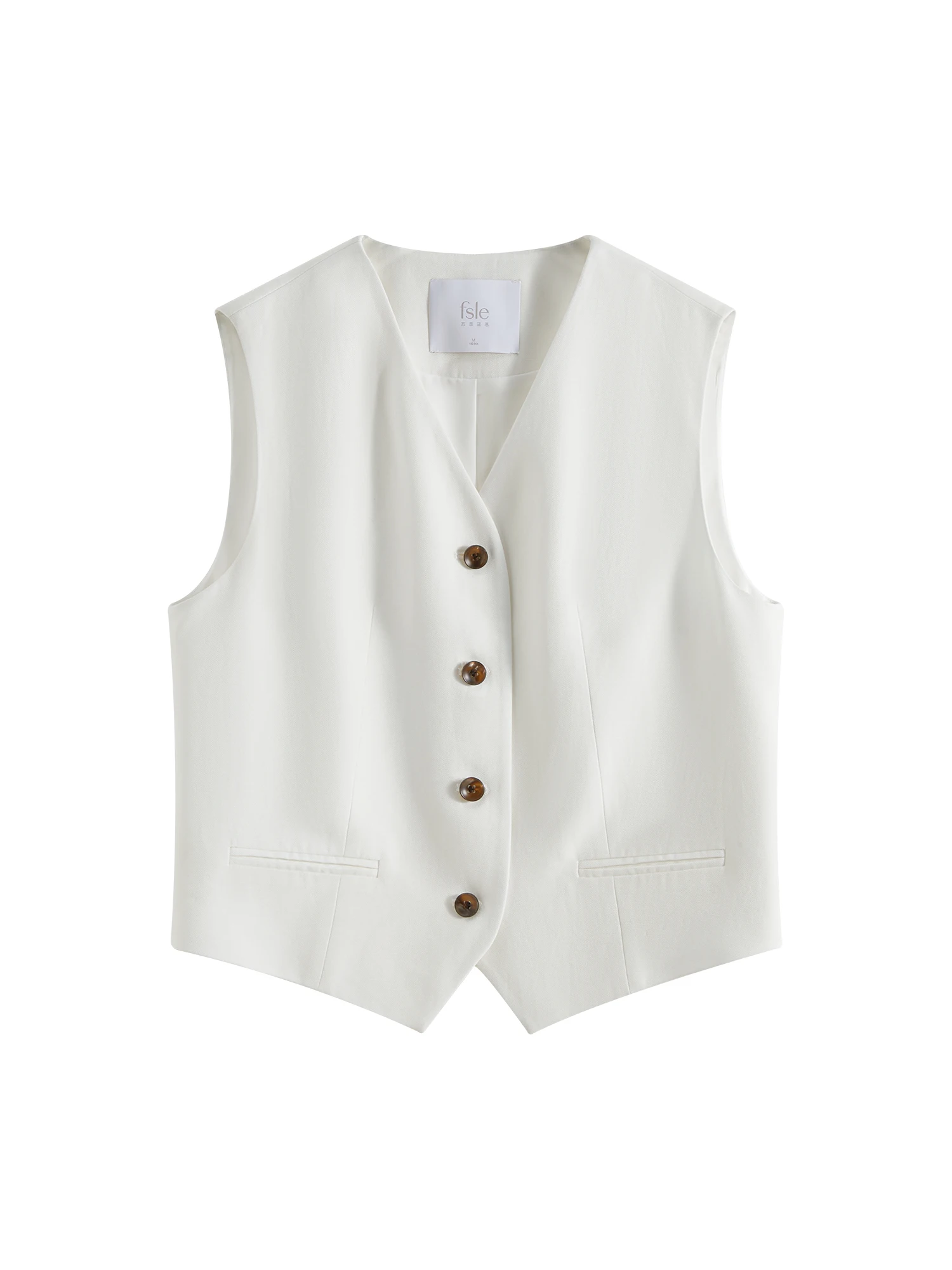 white vest
