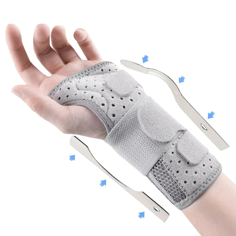 

Breathable Wrist Support Professional Splint Wrist Brace Protector Band Arthritis Carpal Tunnel Hand Sprain Tendinitis Wristband