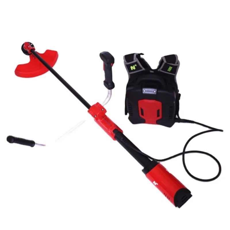 

Garden Tools 36V Nylon Rope/Circular Saw Blade Electric Brush Cutter Equipped with Large Capacity Battery Pack Lawn Mower
