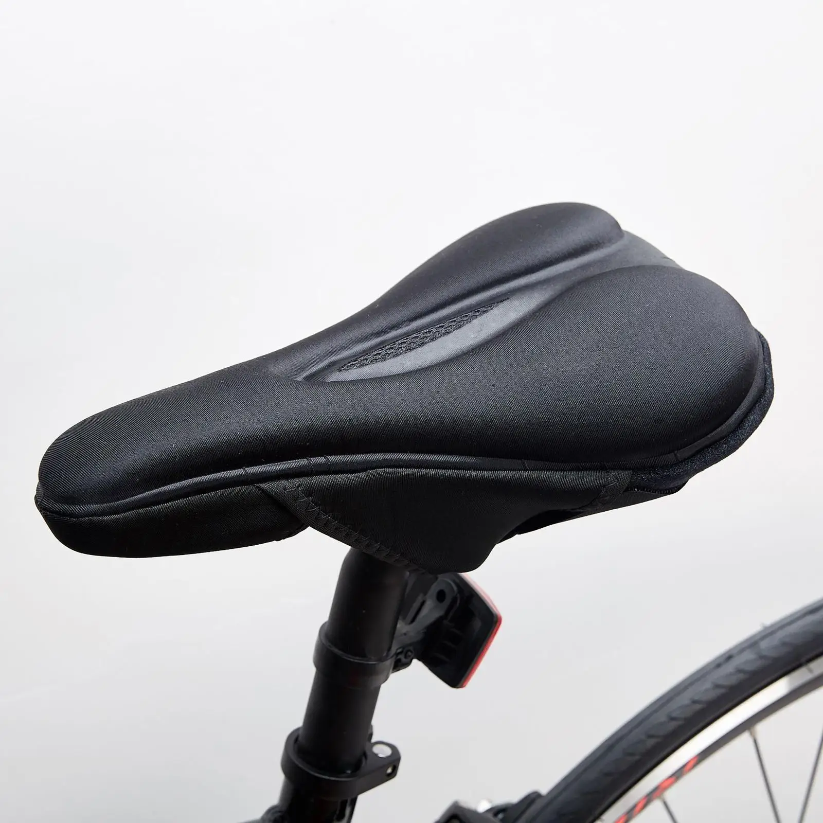 Bike Seat Cover Soft Seat Cushion Cover Bicycle Saddle Cover for Road Mountain Bike Adults Riding Stationary Bike Folding Bike