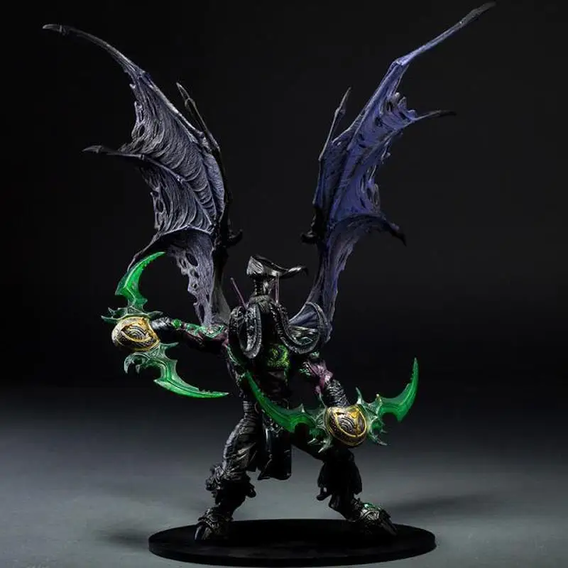 

Devil Hunter Action Figure Series 5 13-inch Luxury Boxed Demon Illidan Stormrage World Of Warcraft Pvc Figure Toy Ornaments