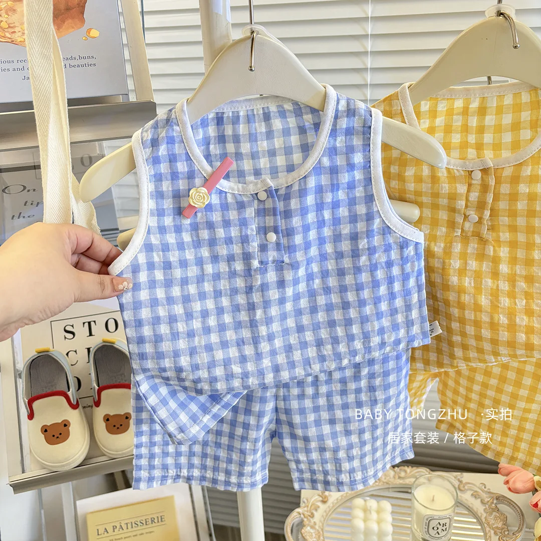 مجموعة سترة قصيرة غير رسمية للأطفال من النسخة الكو...