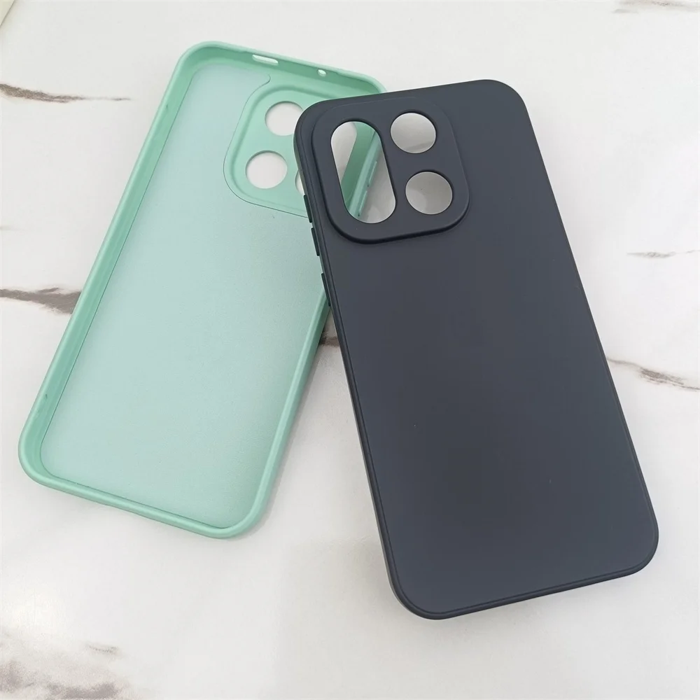 Luxury Silicone Ultra-Thin Matte Shockproof Case - Slim Soft Back Shell Anti-Drop Cover