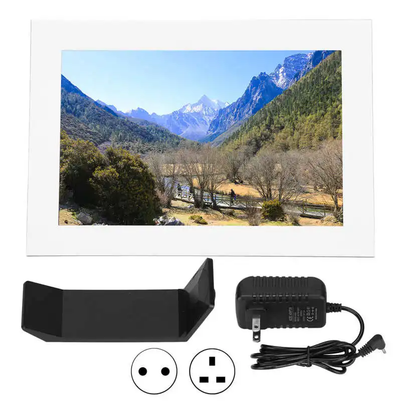 Digital Photo Frame 10.1 Inch Touch Screen Support App Sharing Wifi Electronic Picture Frame