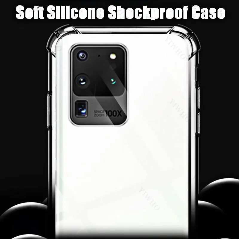 Crystal Clear Shockproof Anti-Scratch Soft Case
