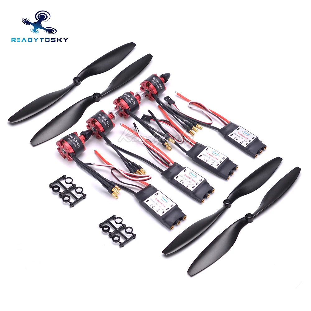 30A 3 4S ESC with 3.5mm Connector & 2212 920KV CW CCW Brushless Motor ...