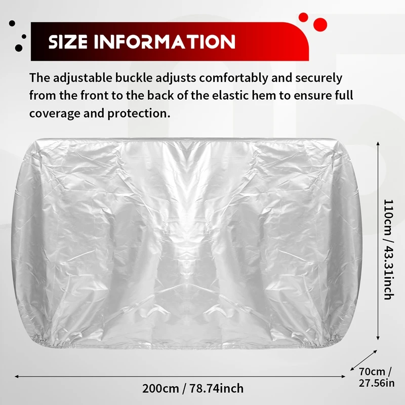 Waterproof Bike Cover Heavy Duty XL Bicycle Covers UV Rain Snow Dust For Mountain Road Electric Bike Outdoor Storage