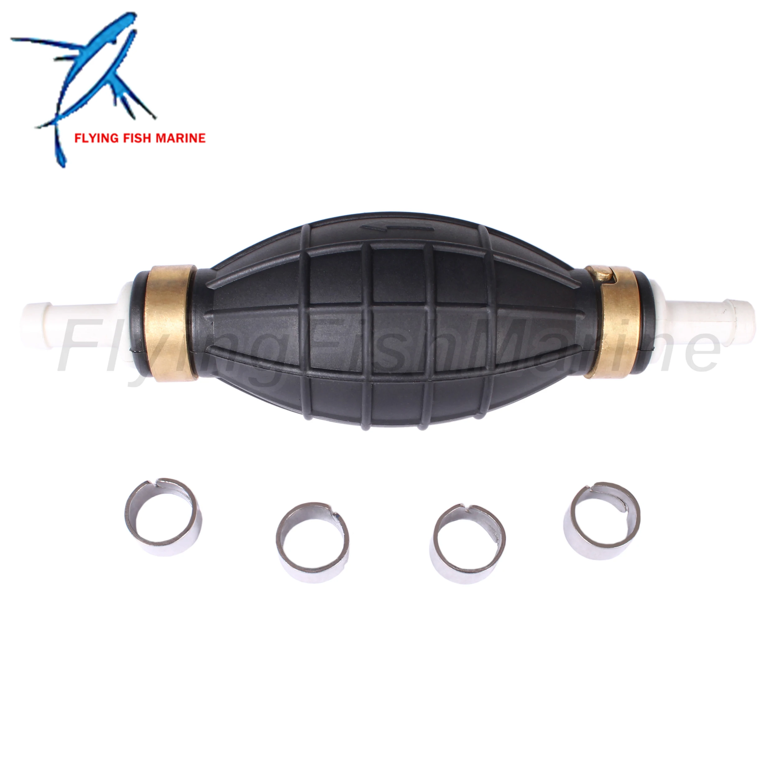 Outboard Engine Primer Bulb Squeeze Pump 65770-99700 99703 99704 99701 87DL0 87DL1 98520 for Suzuki DT DF 2HP-50HP 6mm/1/4in