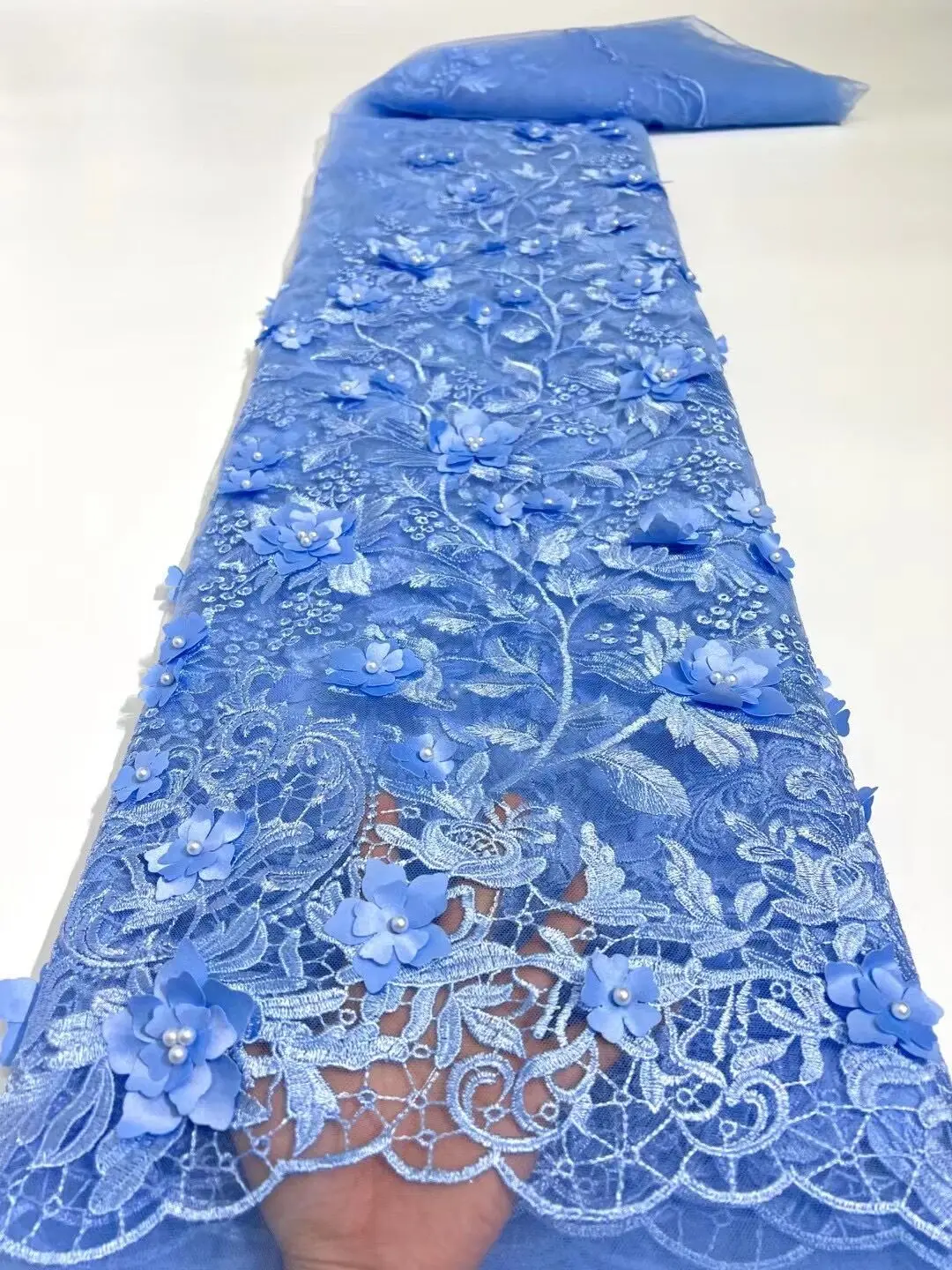 

100%Cotton Lace Fabric Dubai Fabric 2022 High Quality Swiss Voile Lace In Switzerland African Lace Fabric For Wedding