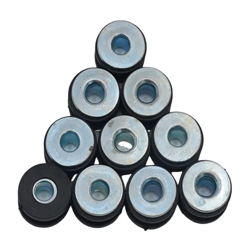 

10xUniversal Motorbike Rubber Grommets Fairing Bolts Pressure Relief Replacement