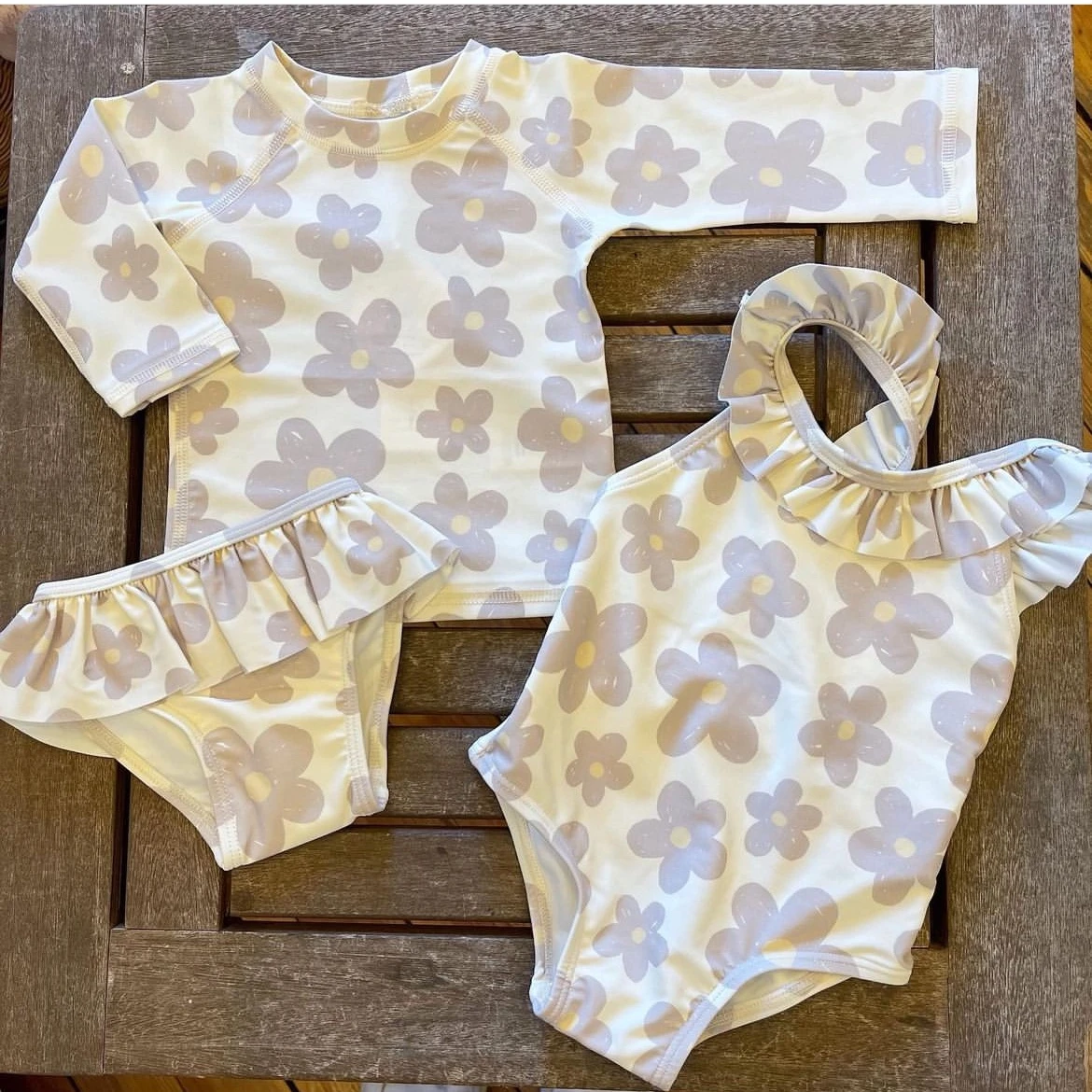 Girls Swimwear Summer Baby Romper Boys Swimsuit Children Beach Wear Sisters Brother Kids Clothes Swimming Bathing