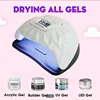 G5 240W 45LEDS Gel UV LED Nail Lamp Two hands Nail Gel Polish Curing Dual Led Nails Dryer 3