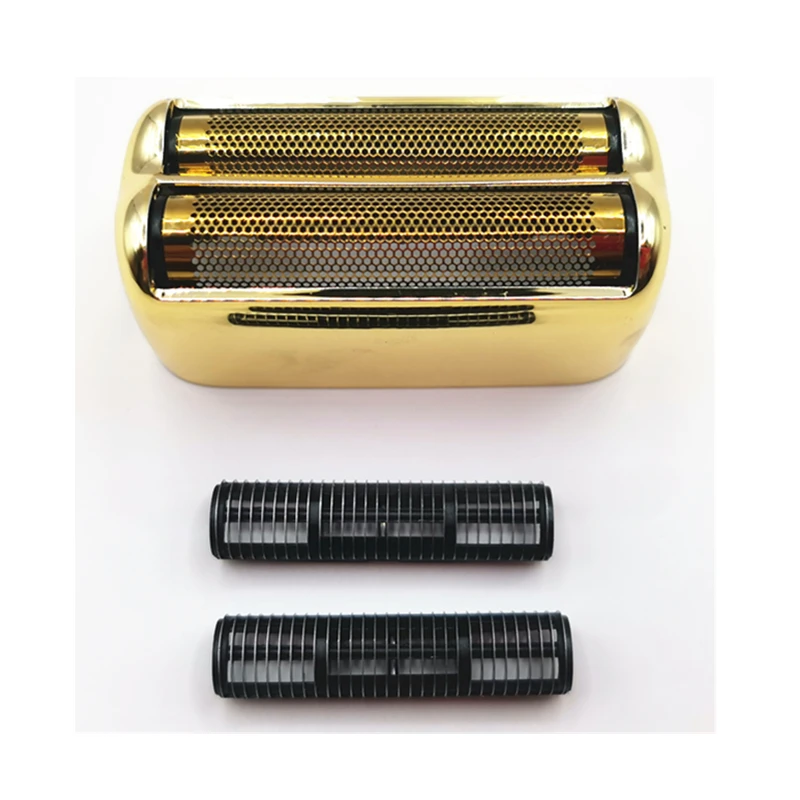For Babyliss Pro Replacement Foil & 2X Blades for FoilFX02 Gold Shaver #FXRF2G FXFS2G FXRF2 Razor Parts 2