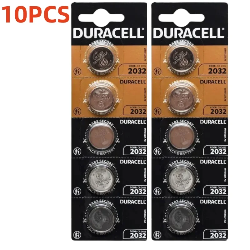 מפתח סוללת ליתיום CR2032, נרות תא תה ומכשירים אחרים, סוללות תא כפתור ליתיום CR2032 לצעצועים, מפתח לרכב, שעונים