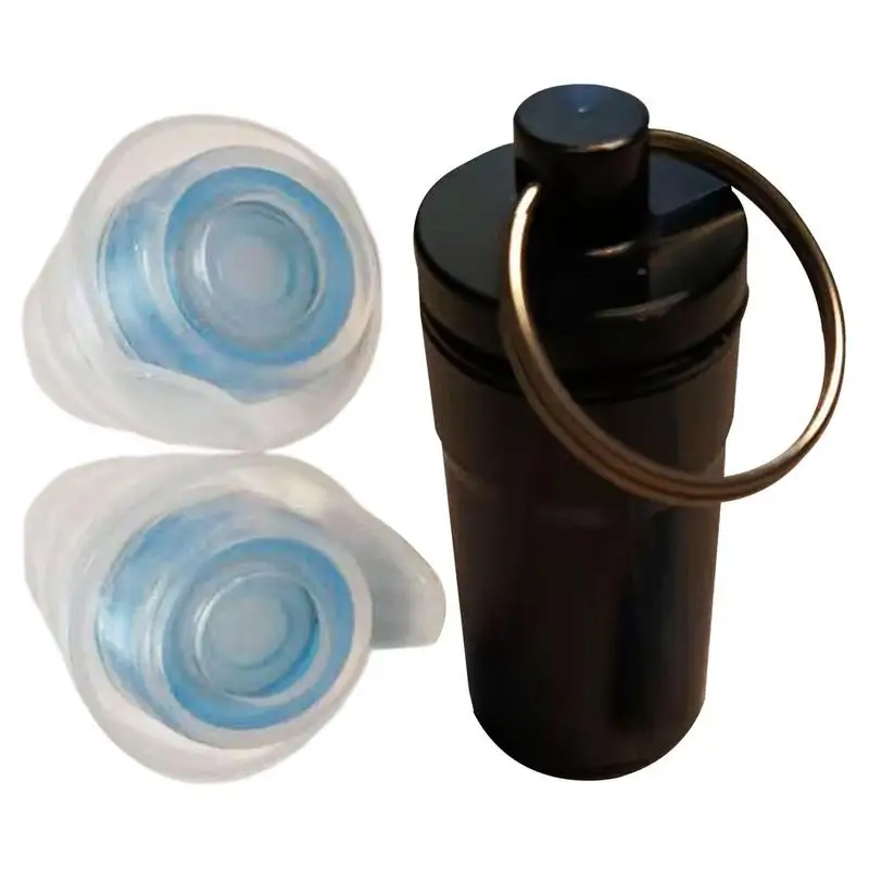 Tapones Senner MusicPro Soft - Protección Auditiva Para Conciertos, Música, Festivales. Filtro Especial, Reducción De 18 DB, Estuche De Aluminio
