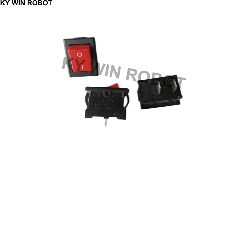 

1PCS/LOTS Imported Japan NKK JW-S11 Boat Type Warp Power On 2 Legs 2 Positions Boat Switch 6A250V