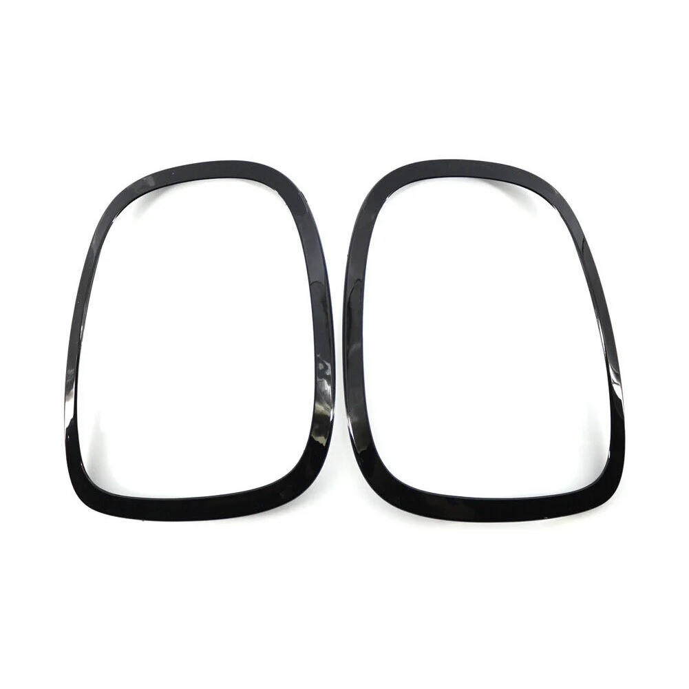 

4 PCS Car Headlight Ring Bezel Trim Surround Cover Rear Light Frame 51137300631 For Mini For Cooper F55 F56 F57 2014-2021