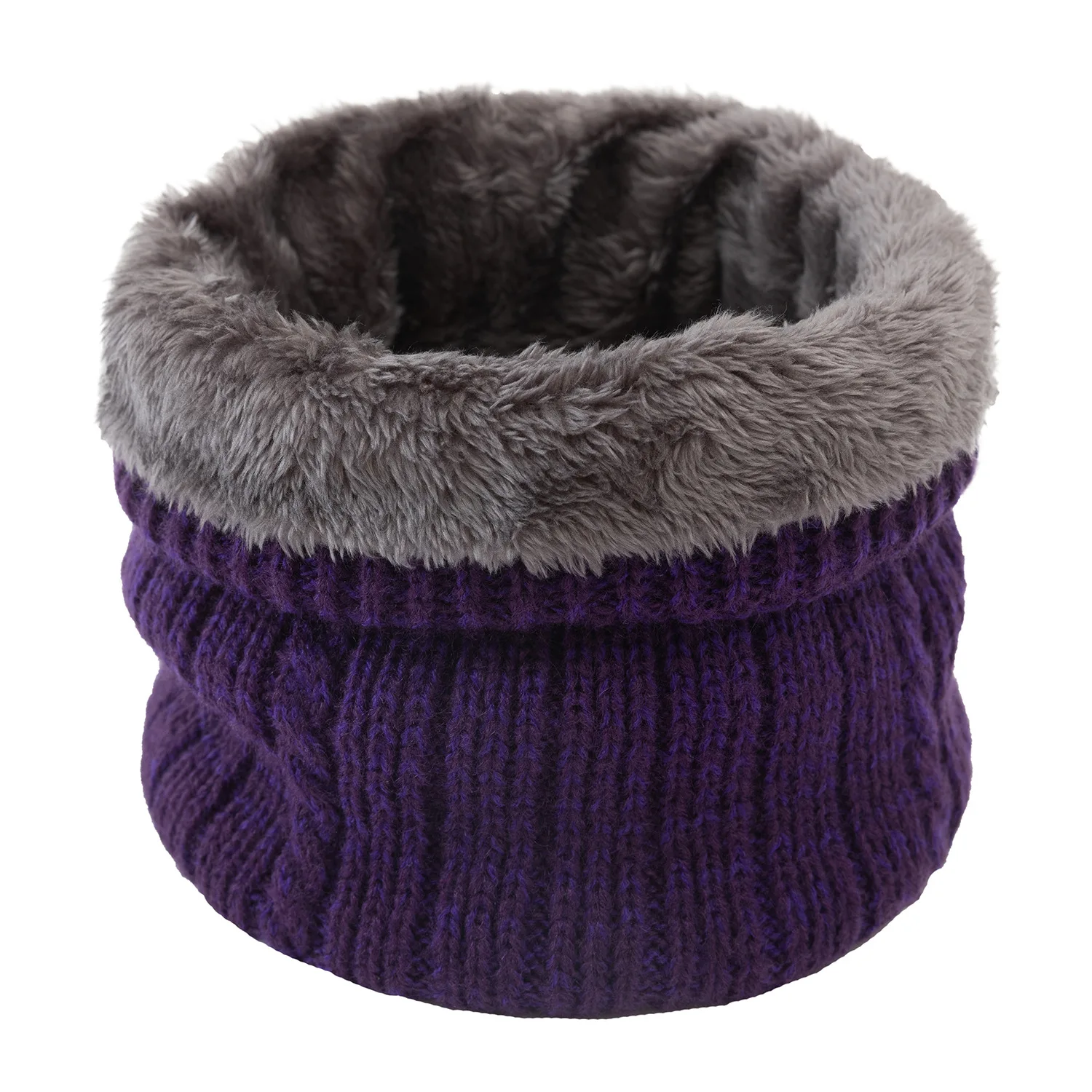 Рисунок 4 - Зимний вязаный шарф-хомут унисекс