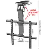 50-75" Ceiling TV LIFT Electric Remote Control Rotating DT500 Bracket Support Motorized Stand Adjustable Techo Mount Wall Holder 5