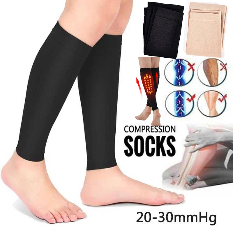 CompressionSocksPreventCalfVaricoseVeinsSorenessMensSlimming