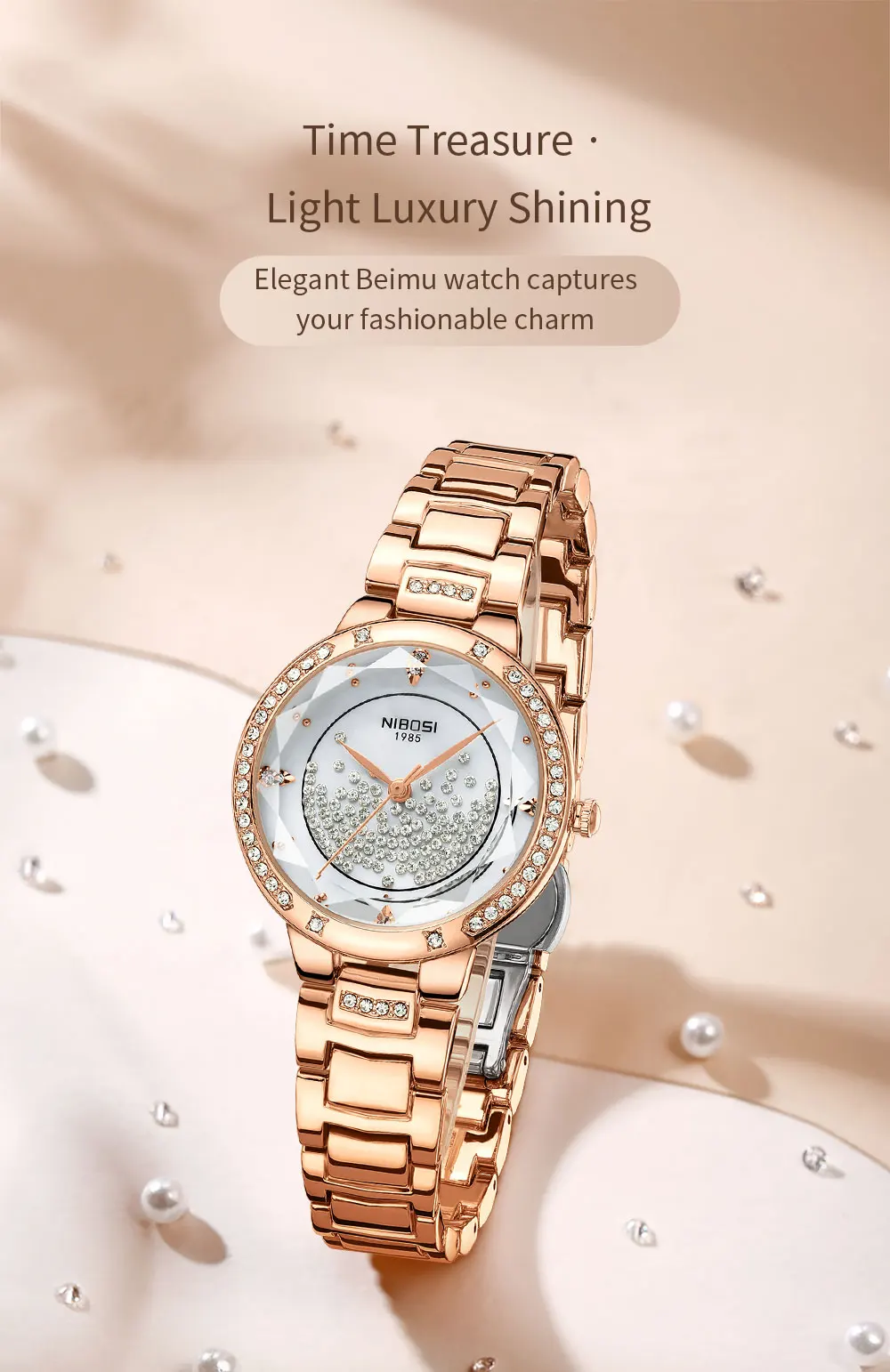 Nibosi 2687 Crystal Sky Women’s Watch